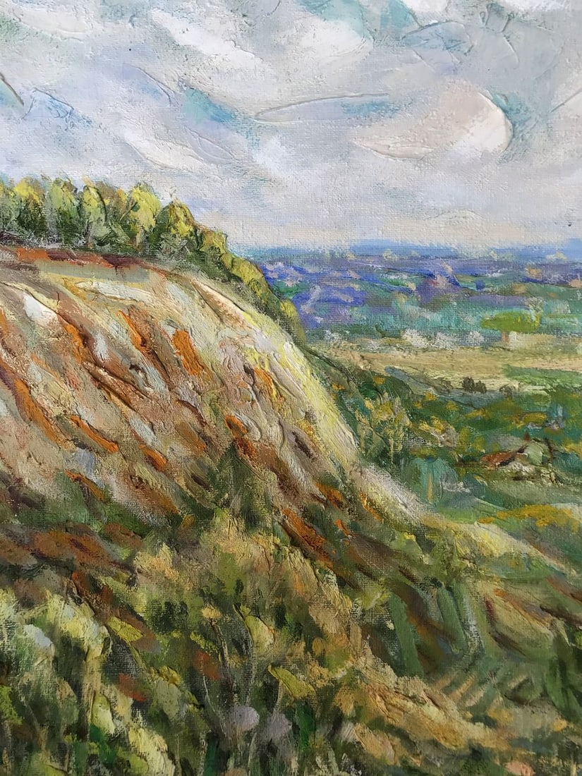 Oil painting Lebedinsky region Shapoval Ivan Leontyevich - 4