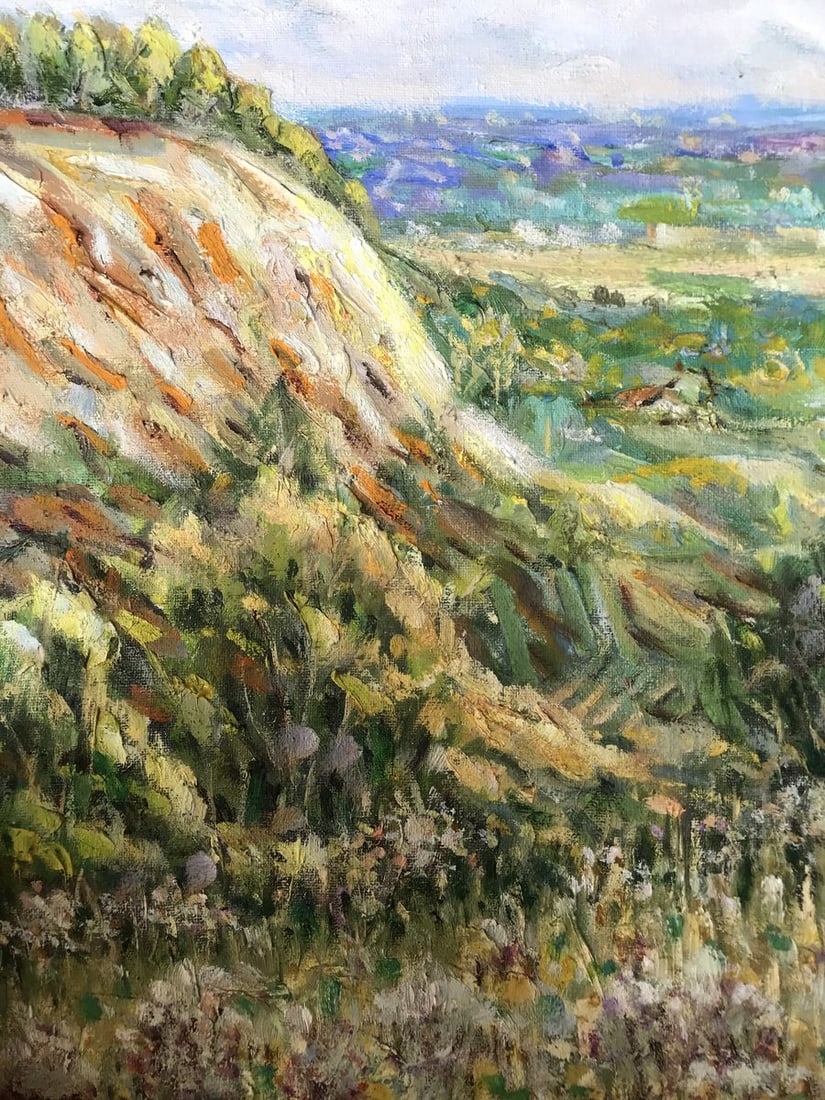 Oil painting Lebedinsky region Shapoval Ivan Leontyevich - 5