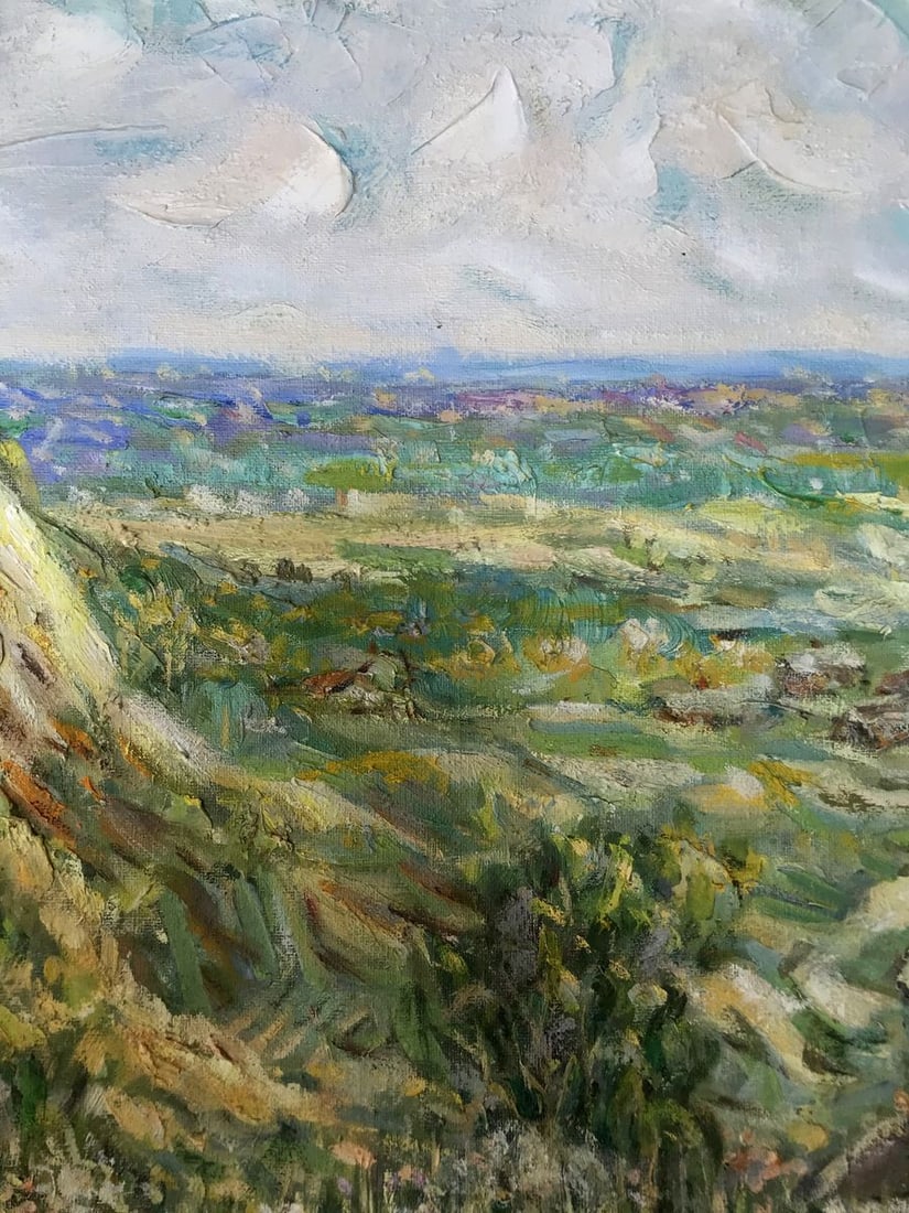 Oil painting Lebedinsky region Shapoval Ivan Leontyevich - 6