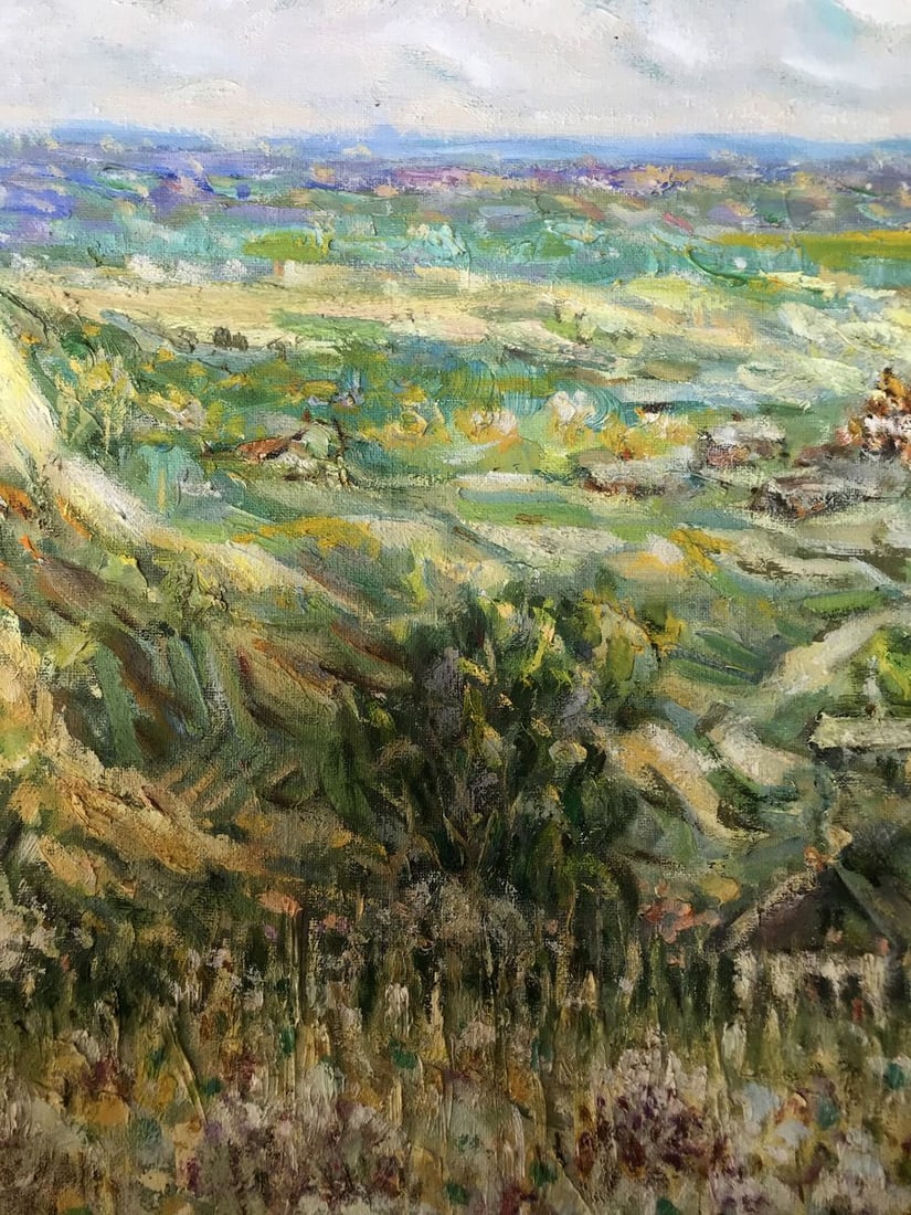 Oil painting Lebedinsky region Shapoval Ivan Leontyevich - 7