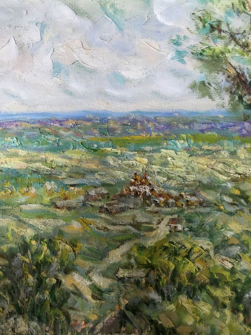 Oil painting Lebedinsky region Shapoval Ivan Leontyevich - 8