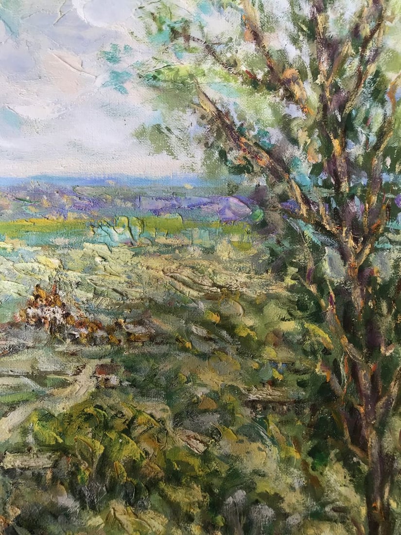 Oil painting Lebedinsky region Shapoval Ivan Leontyevich - 9