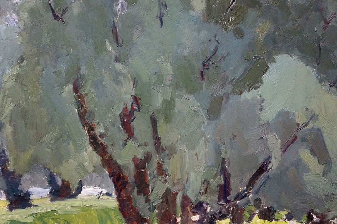 Oil painting Old oak Sevastyanov Viktor Grigorievich - 6