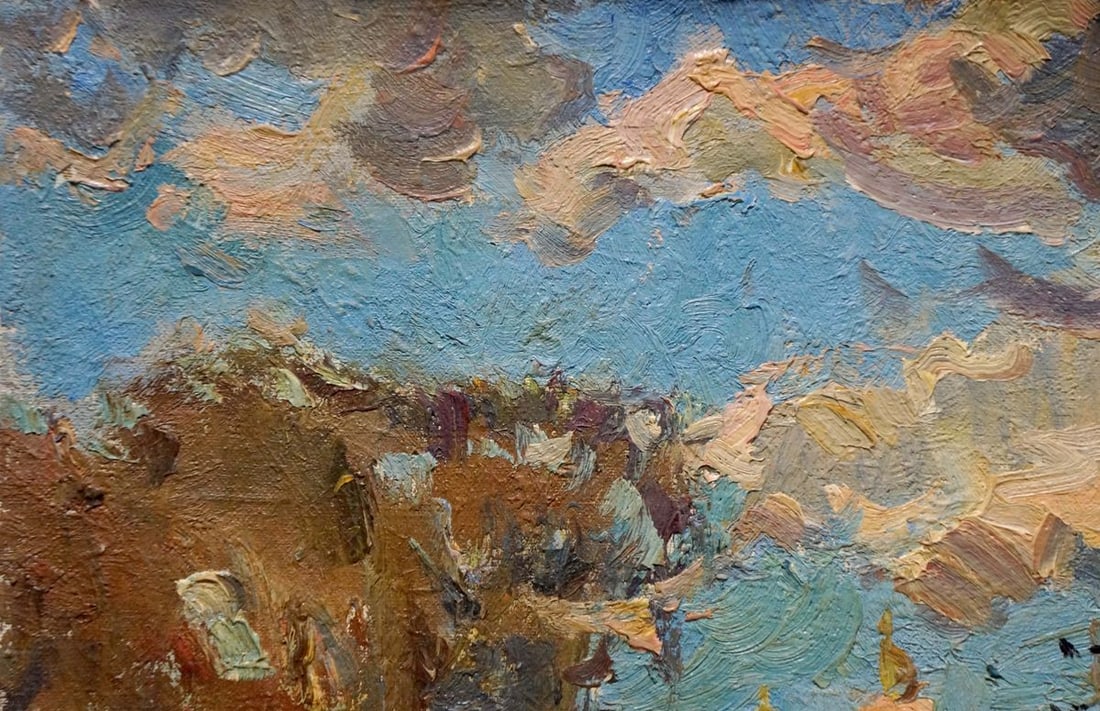 Oil painting Natural landscape Sevastyanov Viktor Grigorievich - 3