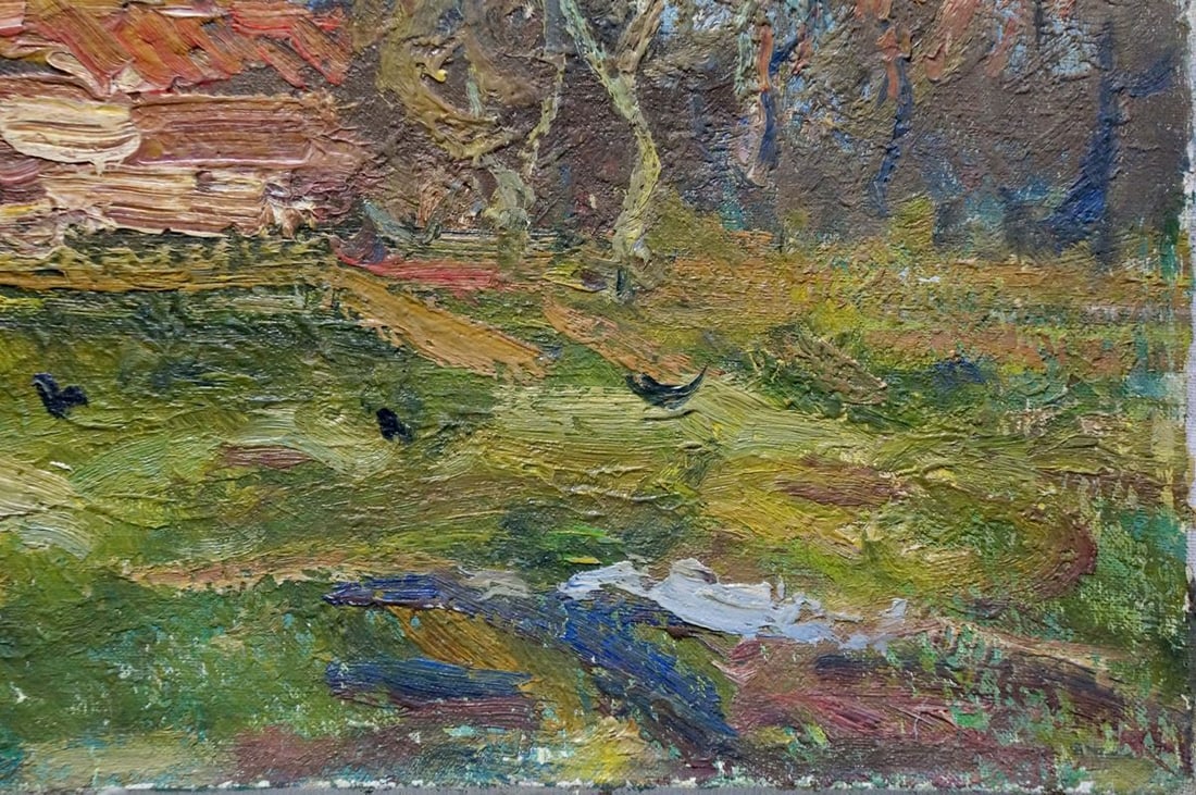 Oil painting Natural landscape Sevastyanov Viktor Grigorievich - 5