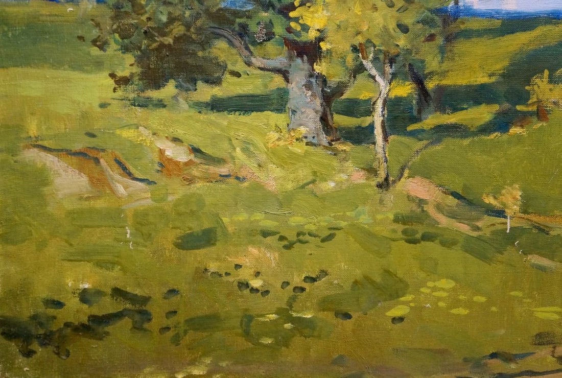 Oil painting Windy day Turovetsky Leonid Markovich - 2