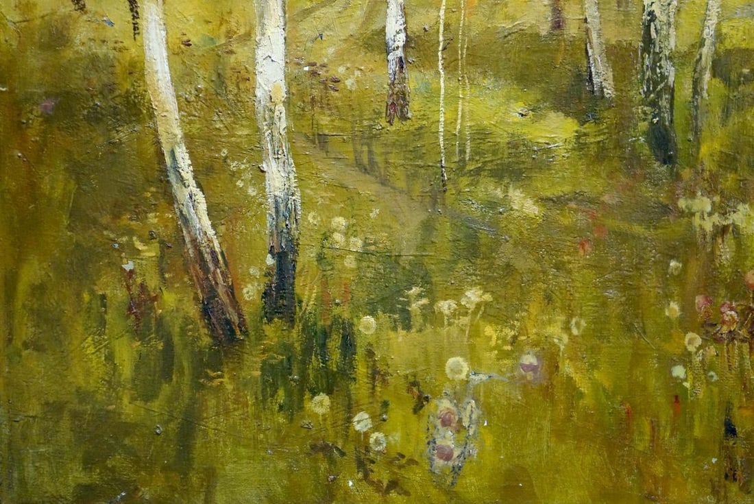 Oil painting Birch forest Fedorchenko Vladimir Ivanovich - 2
