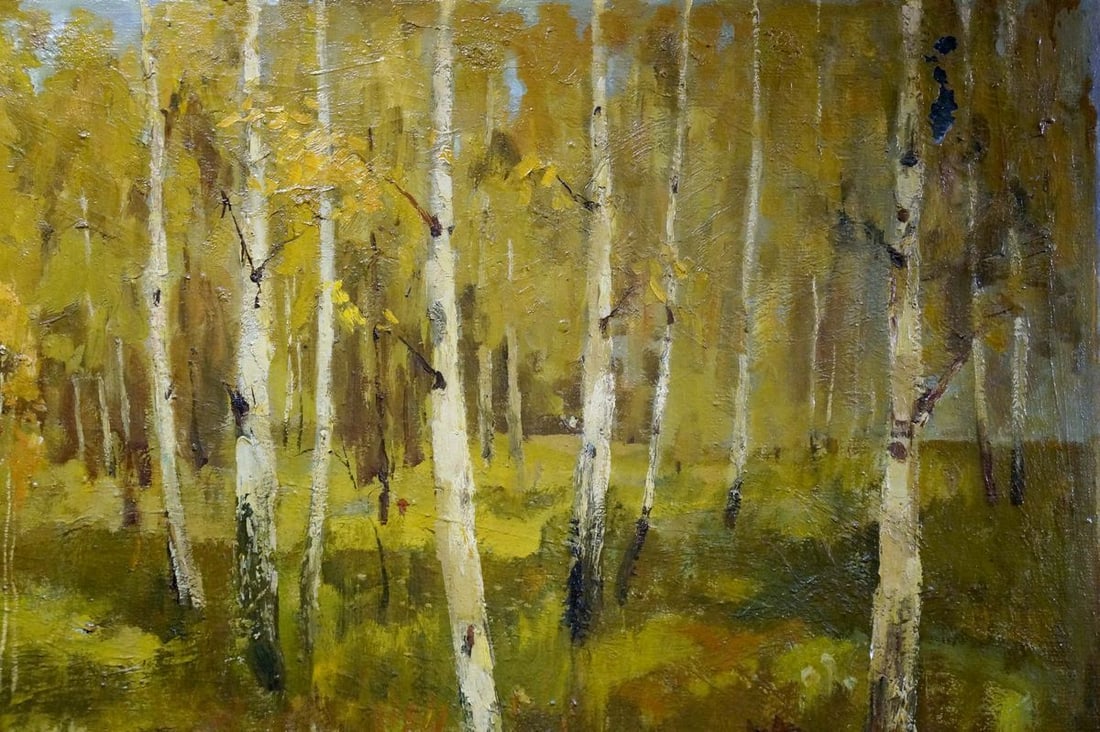 Oil painting Birch forest Fedorchenko Vladimir Ivanovich - 4