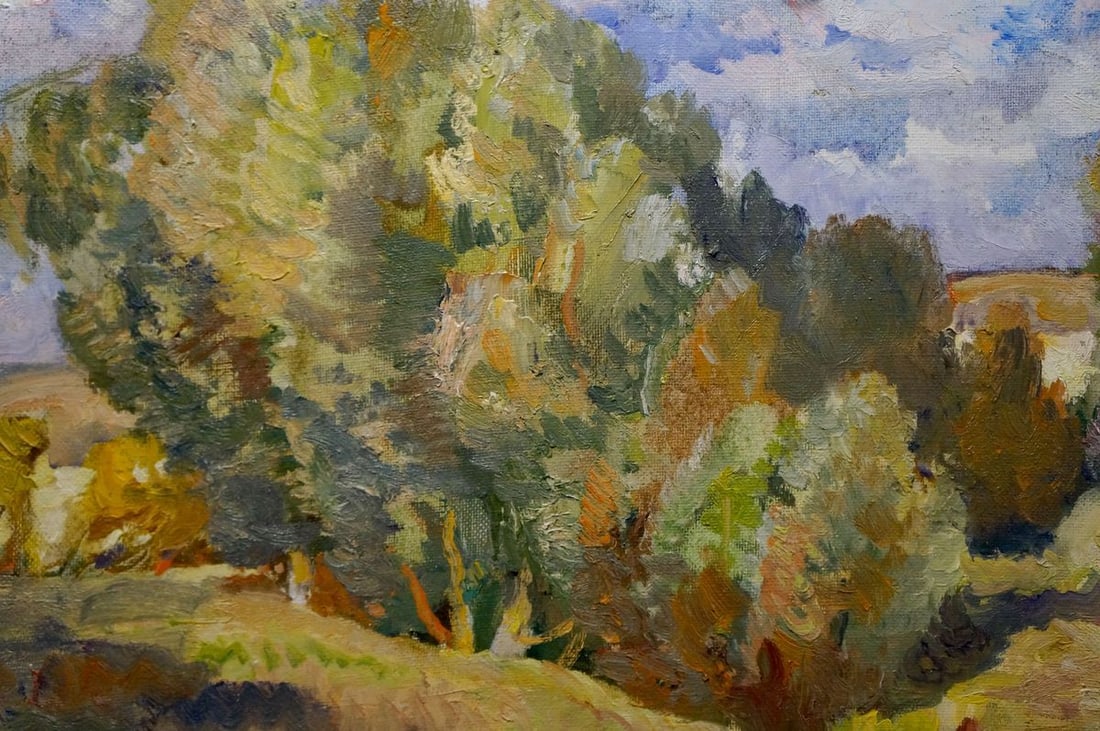 Oil painting After the rain Minka Alexander Fedorovich - 6