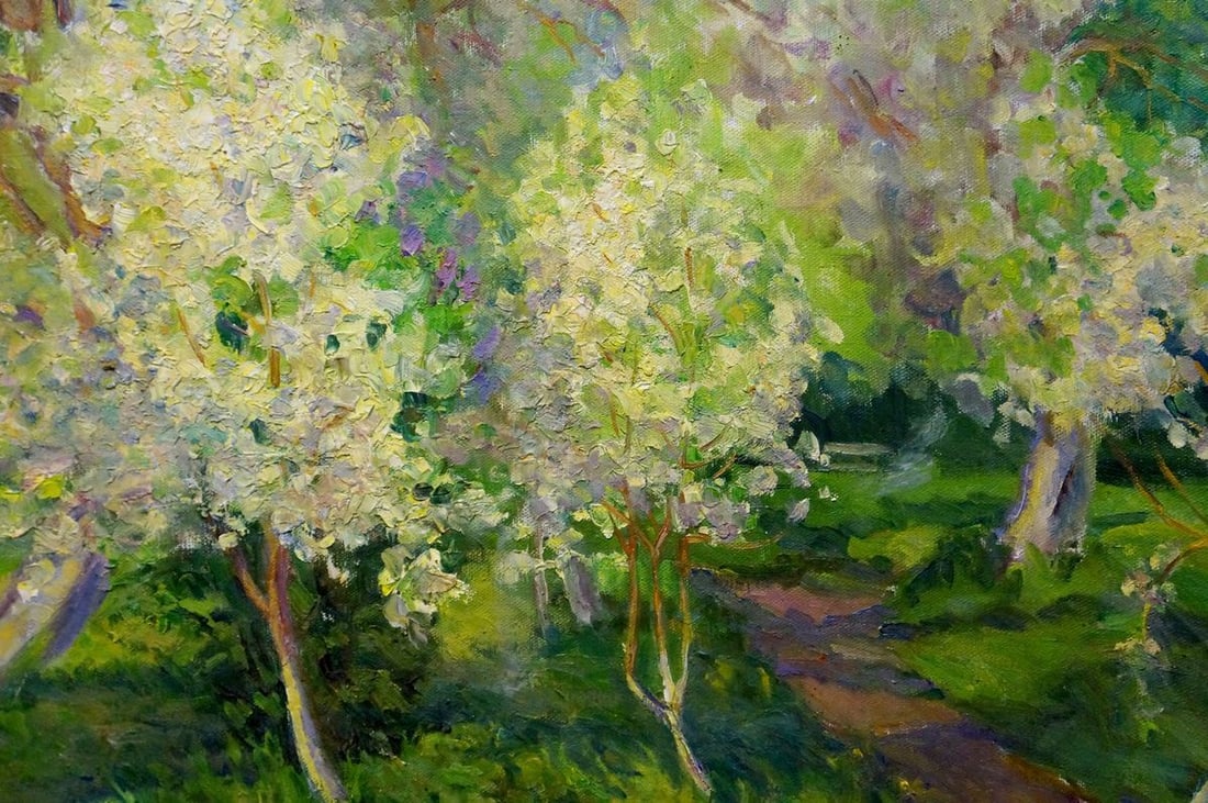 Oil painting The garden has blossomed Galkun Tatiana Dmitrievna - 6