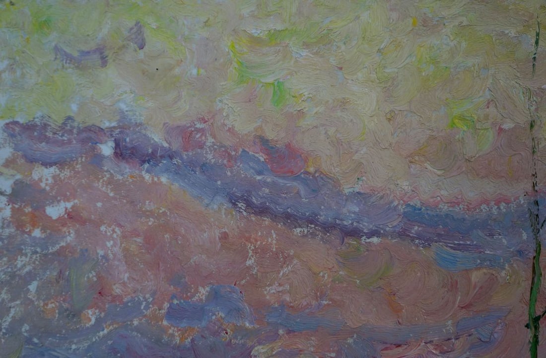 Oil painting Sunset Sevastyanov Viktor Grigorievich - 3