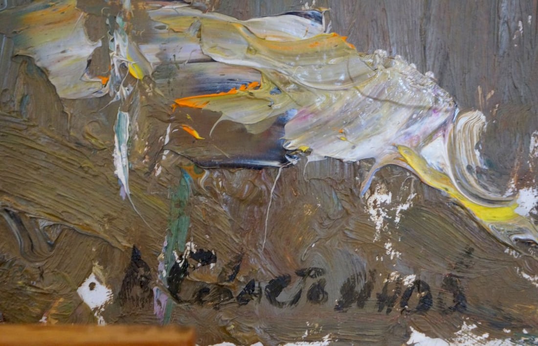 Oil painting Sunset Sevastyanov Viktor Grigorievich - 6