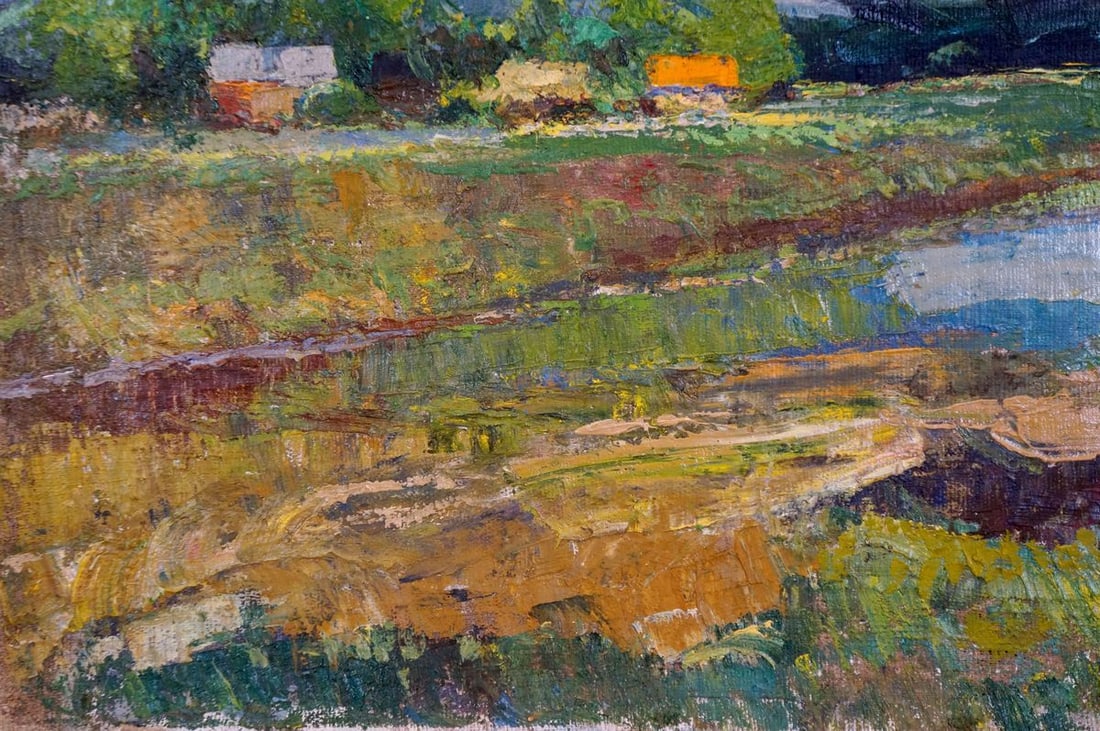 Oil painting Before the rain Sevastyanov Viktor Grigorievich - 2