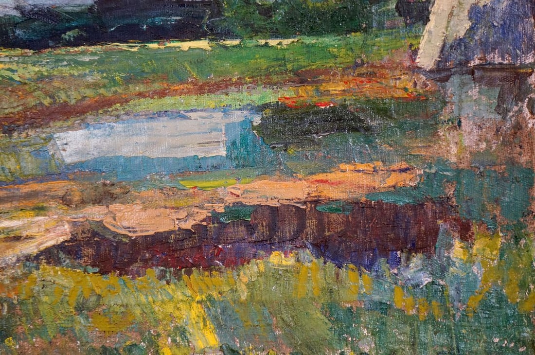 Oil painting Before the rain Sevastyanov Viktor Grigorievich - 5