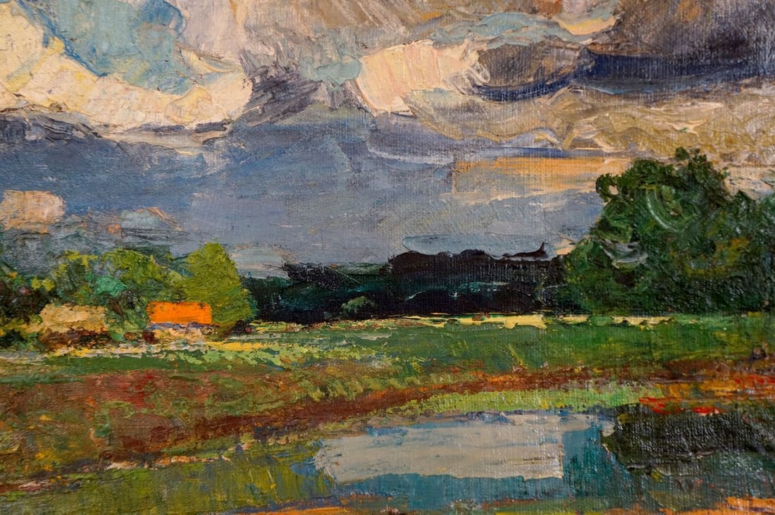 Oil painting Before the rain Sevastyanov Viktor Grigorievich - 6