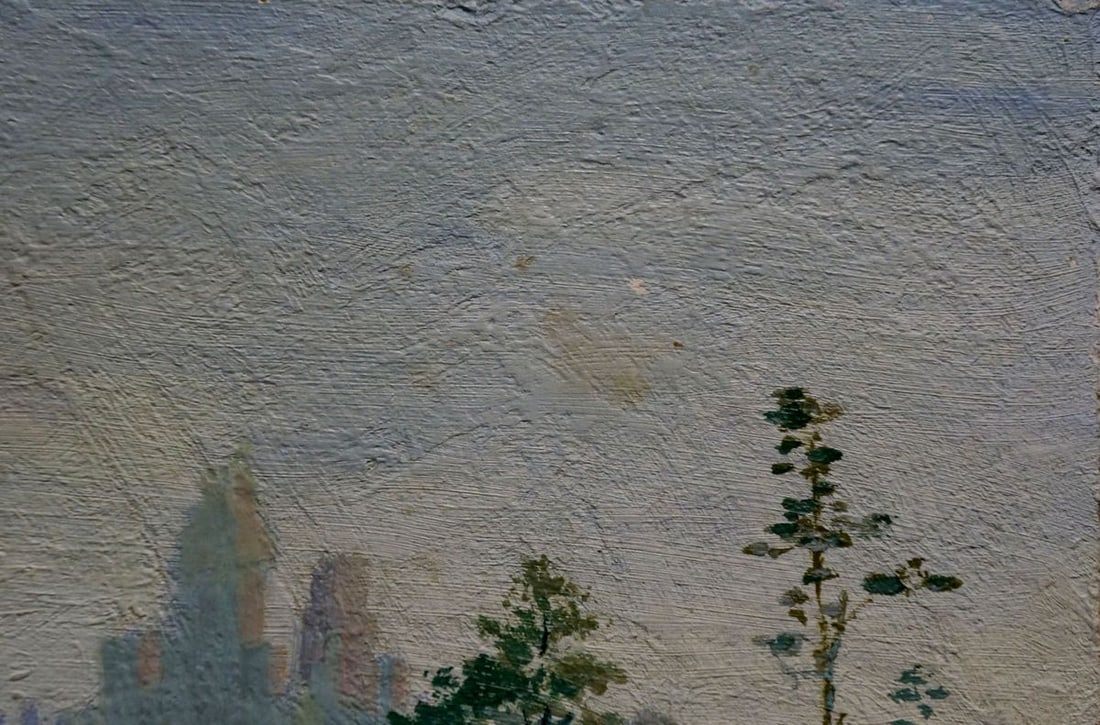 Oil painting Road to the forest Senin G. - 4