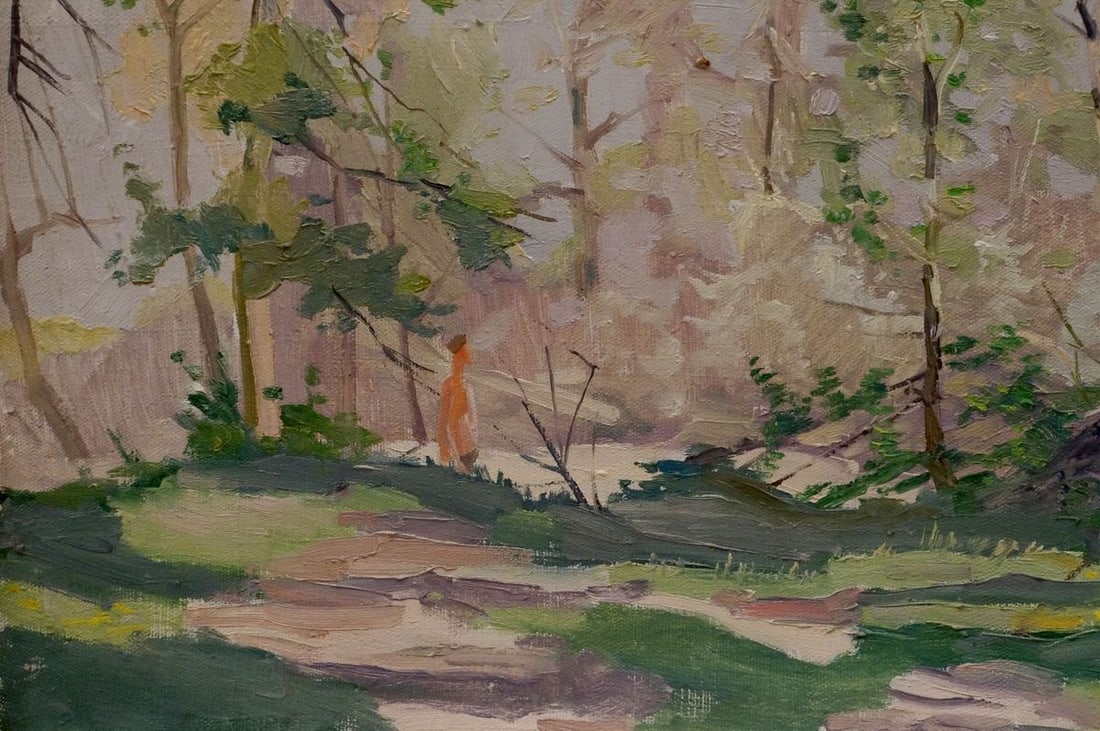 Oil painting Forest park Chernikov Nikolay Vladimirovich - 2