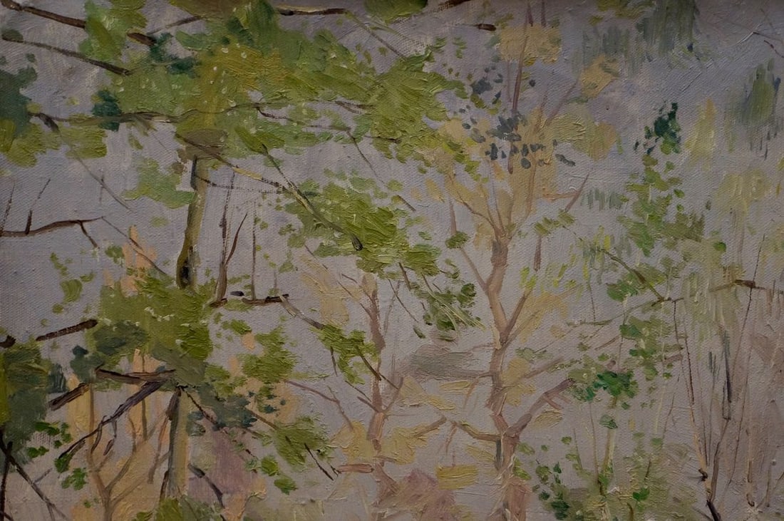 Oil painting Forest park Chernikov Nikolay Vladimirovich - 3