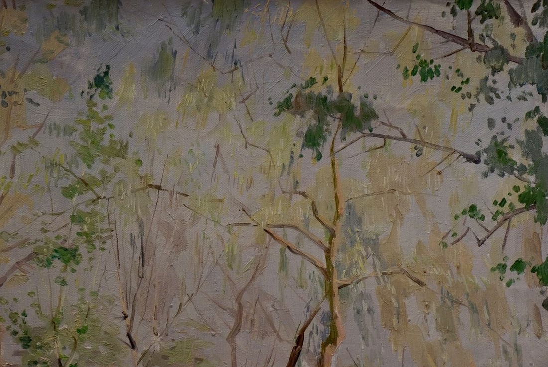 Oil painting Forest park Chernikov Nikolay Vladimirovich - 4