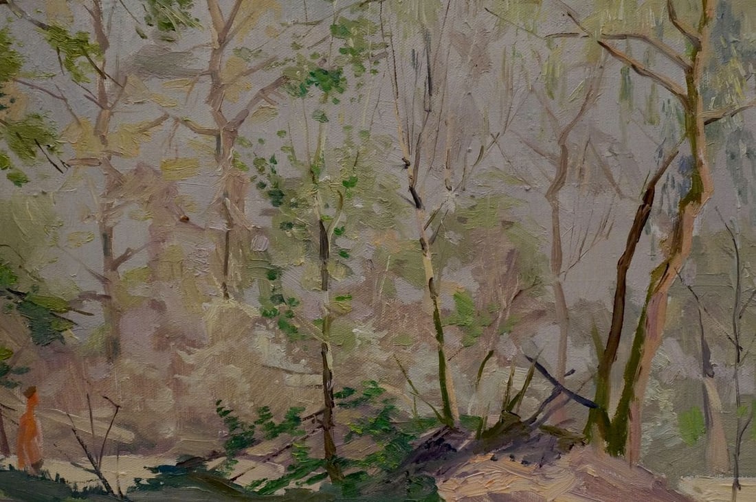 Oil painting Forest park Chernikov Nikolay Vladimirovich - 6