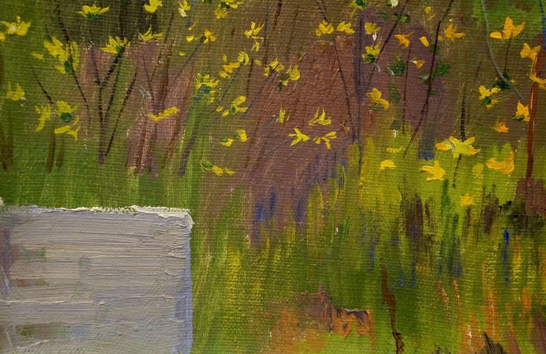 Oil painting Camomile field Chernikov Nikolay Vladimirovich - 2