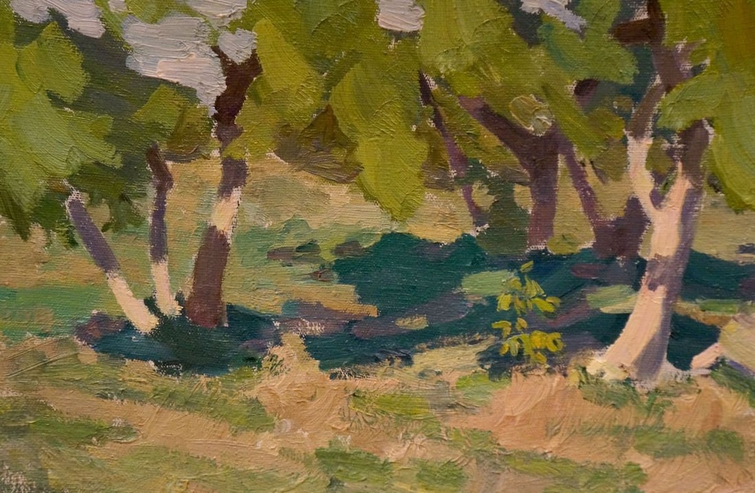 Oil painting Forest park Chernikov Nikolay Vladimirovich - 2