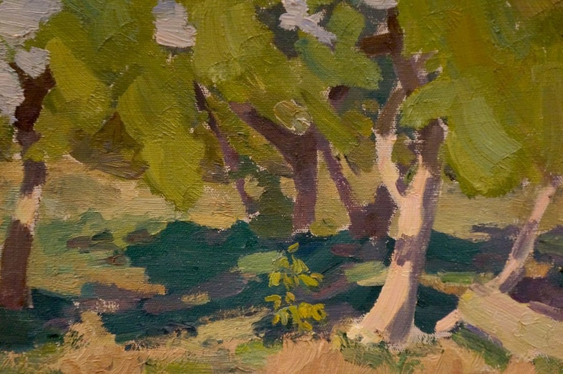 Oil painting Forest park Chernikov Nikolay Vladimirovich - 6