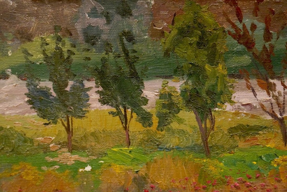 Oil painting Stream near the forest Chernikov Nikolay Vladimirovich - 3