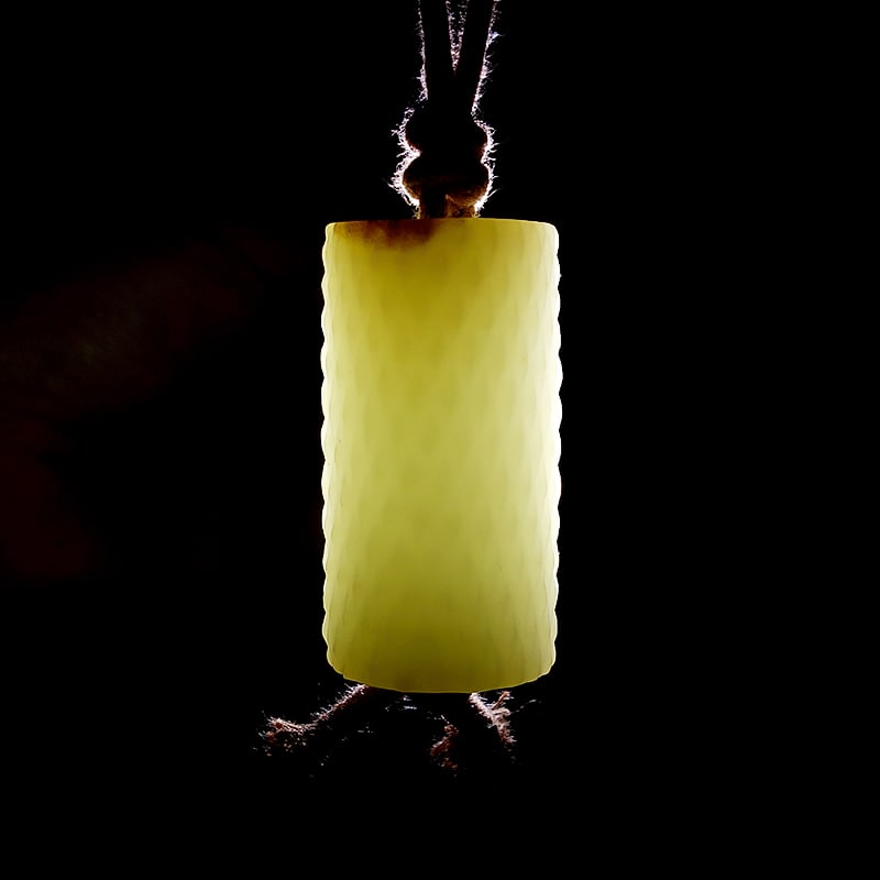 Hetian Jade Lucky Pendant - Lezi - 8