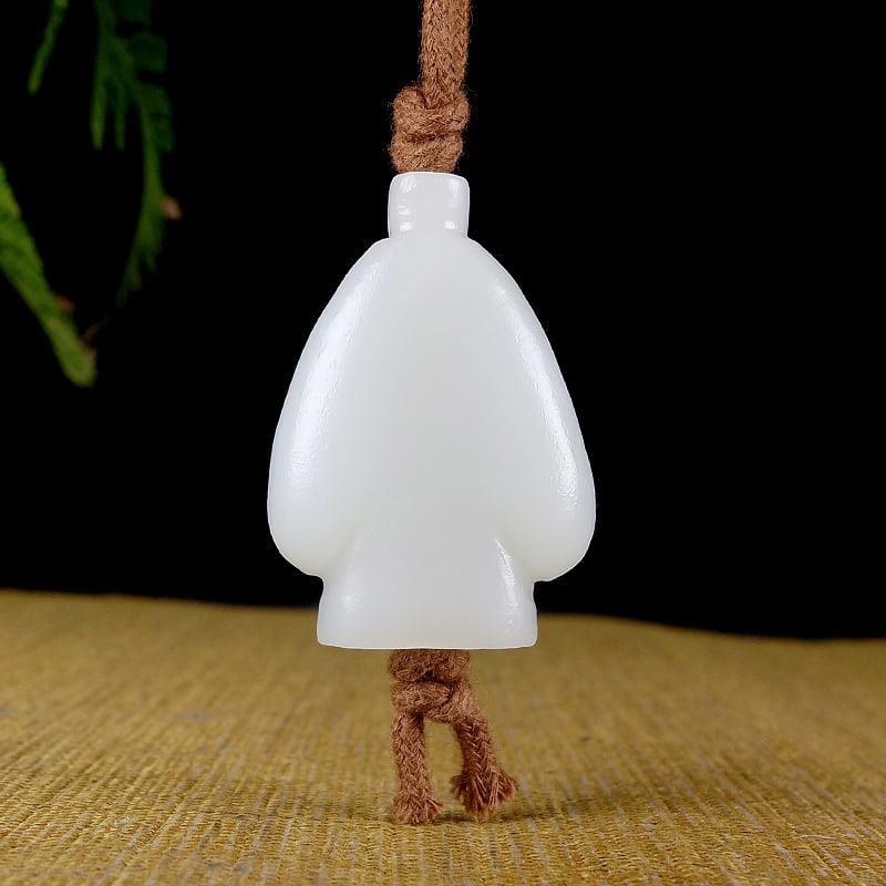 Hetian Jade Pendant - Wengzhong - 5