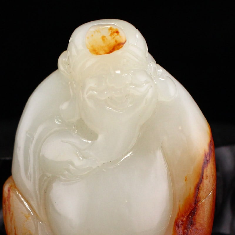 Hetian Jade Pednant - Fortune Taoism Deity - 2