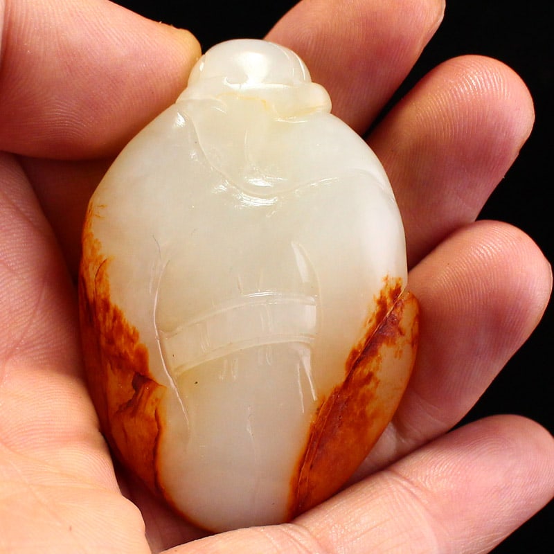 Hetian Jade Pednant - Fortune Taoism Deity - 6