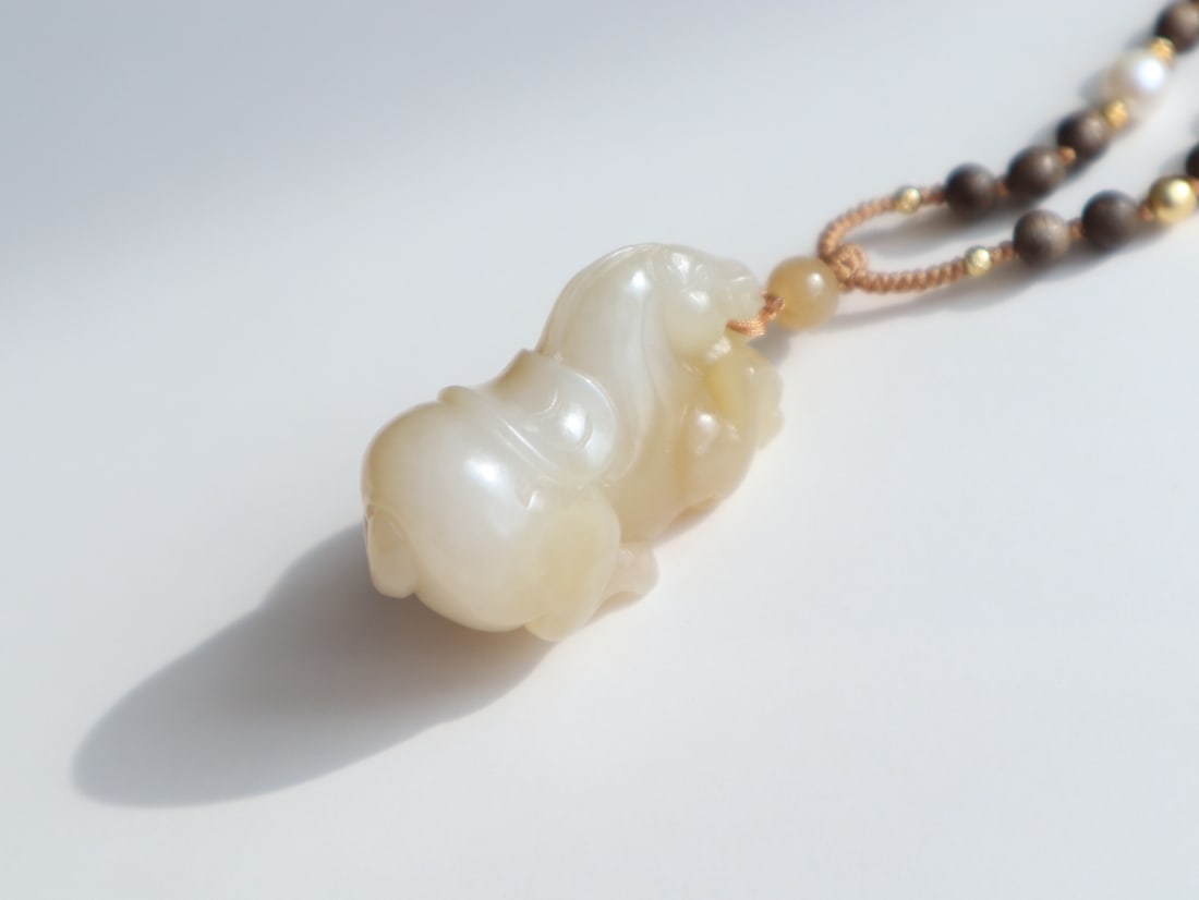 Hetian Jade Pendant - Horse - 2