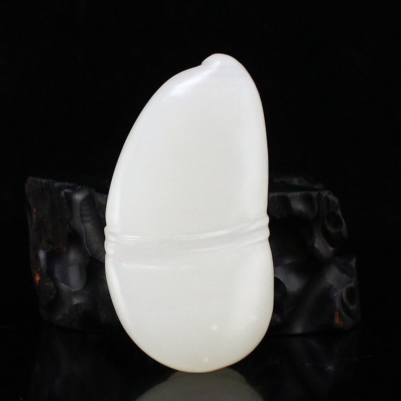 Hetian Jade Pendant - Snail - 4