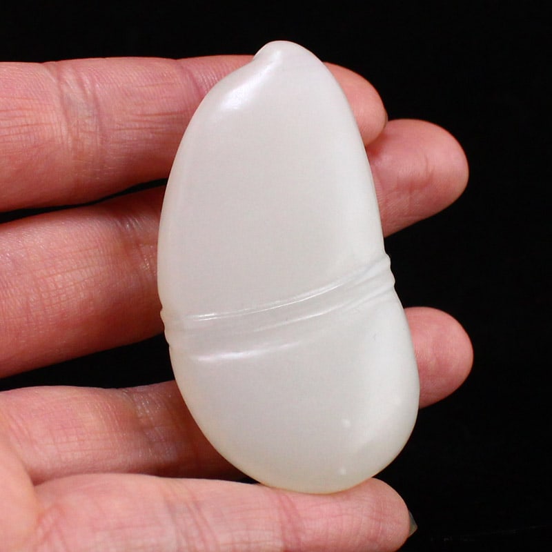 Hetian Jade Pendant - Snail - 6