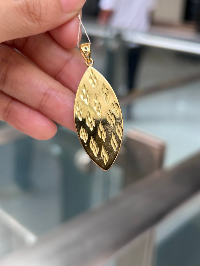 Silver Inlay Nanhong Agate Pendant - 7