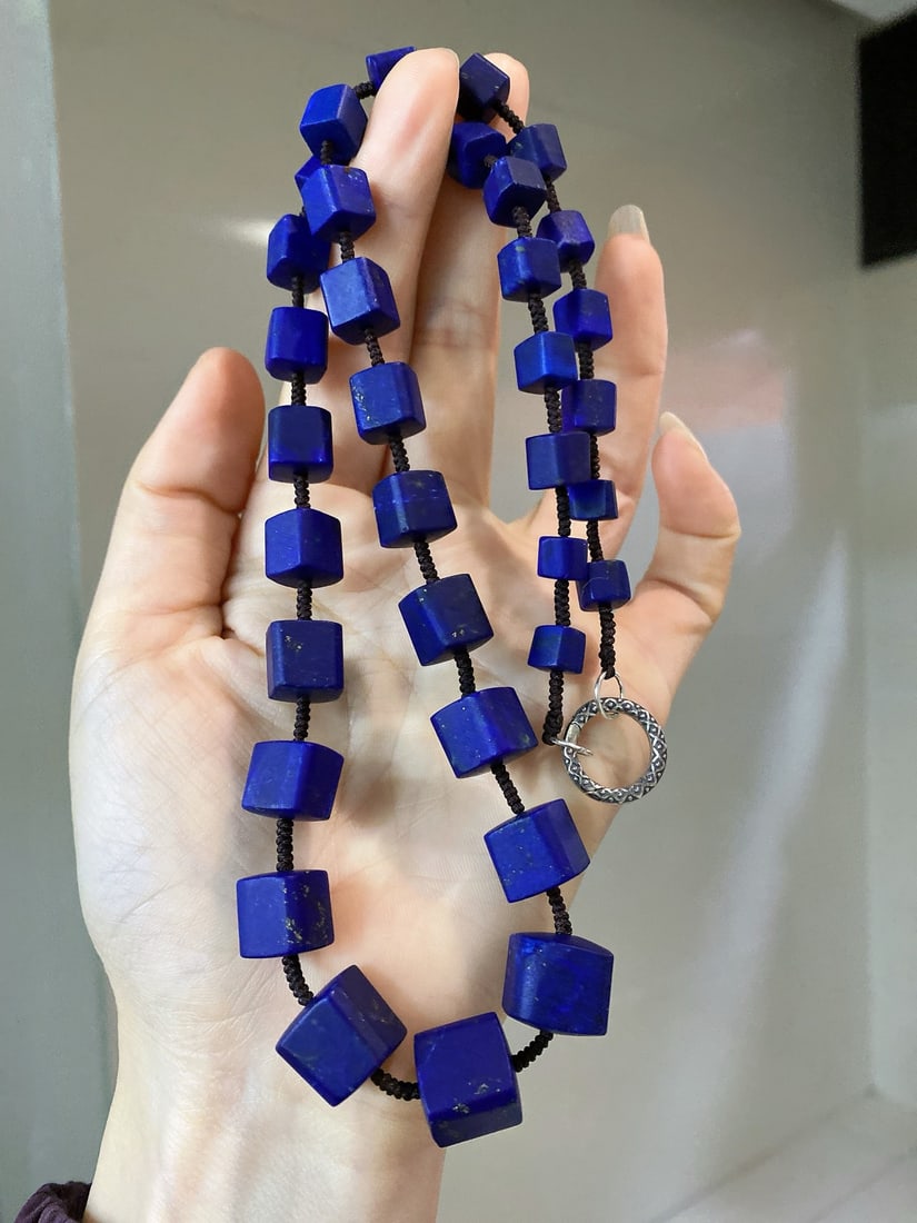 Natural Lapis Lazuli Necklace - 2