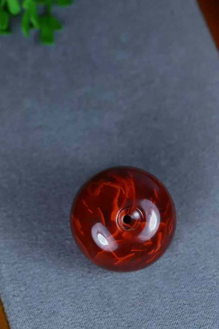 Nanhong Agate Lucky Pendant with Certificate - 3