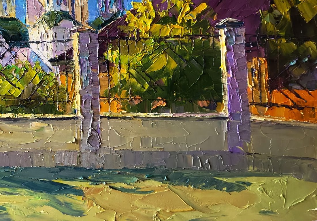 Oil painting Sunny day of the church Boris Serdyuk - 4