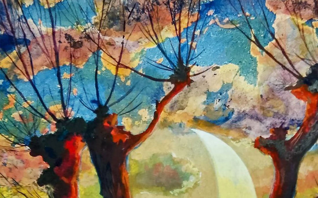 Oil painting Romantic evening Vitaly Duhnevich - 2