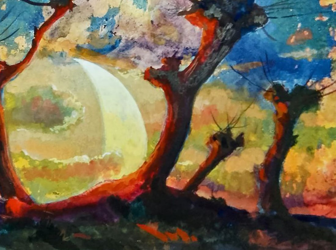 Oil painting Romantic evening Vitaly Duhnevich - 5