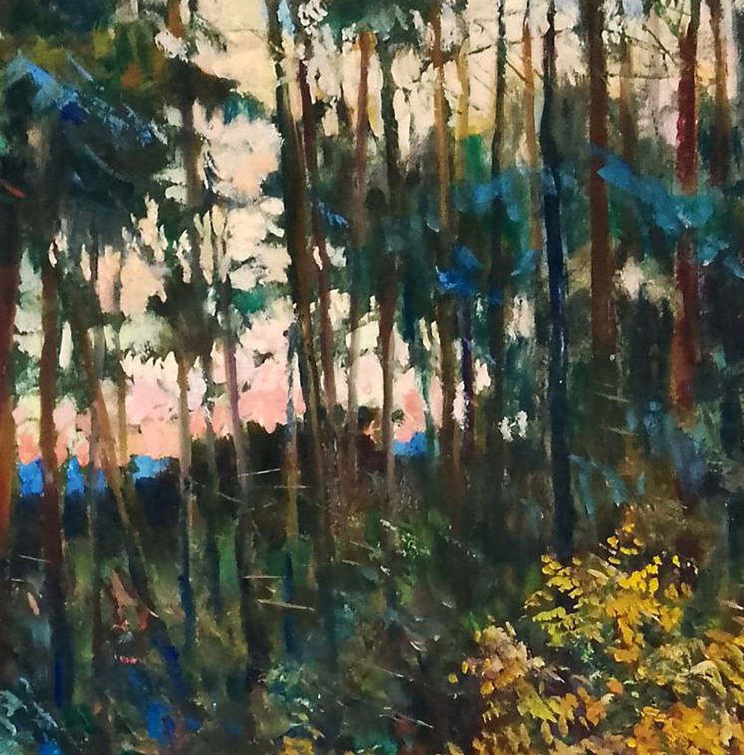 Oil painting Orange Sunset Vitaly Duhnevich - 3