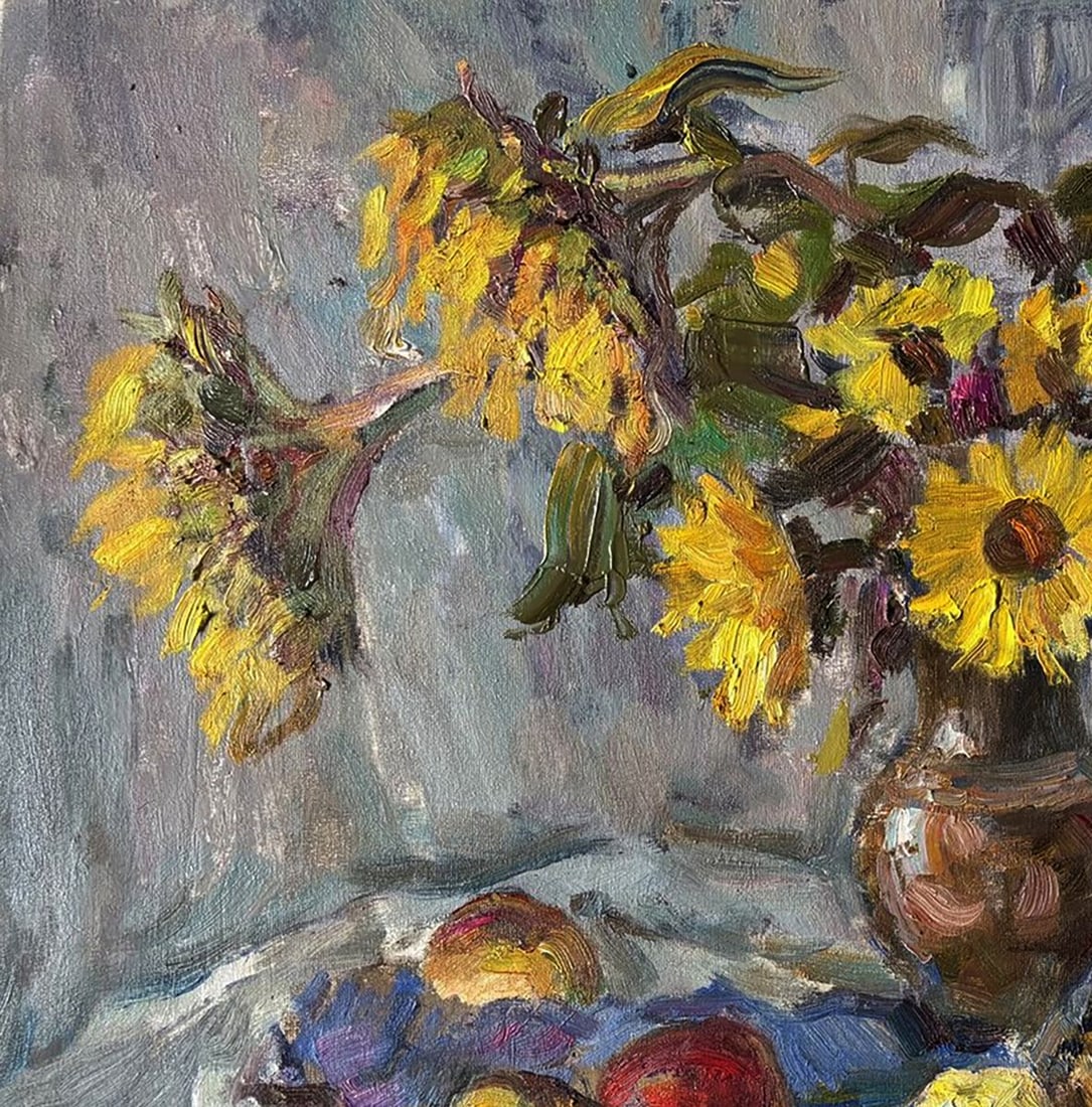 Oil painting Memories of August Ivan Kovalenko - 2