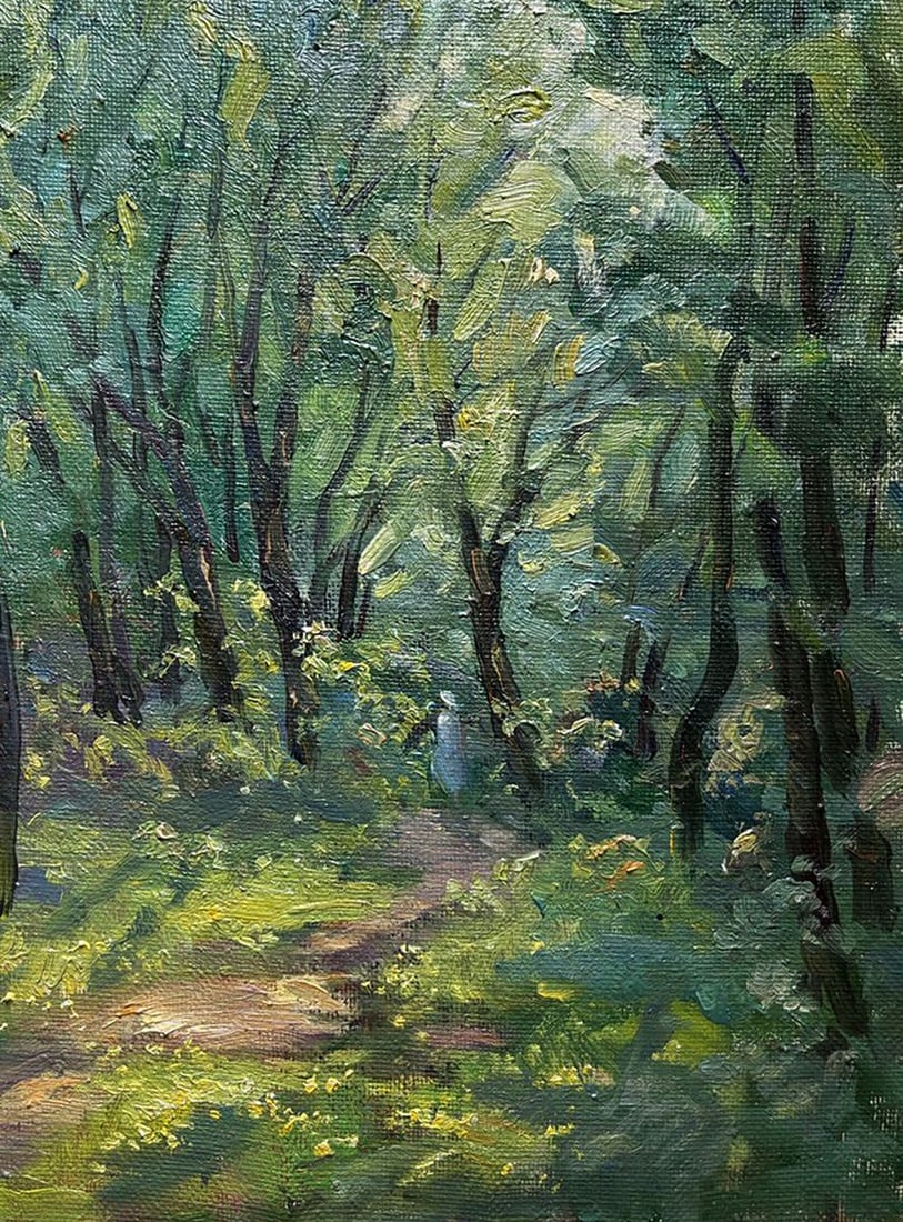 Oil painting Sunny Forest Ivan Kovalenko - 5