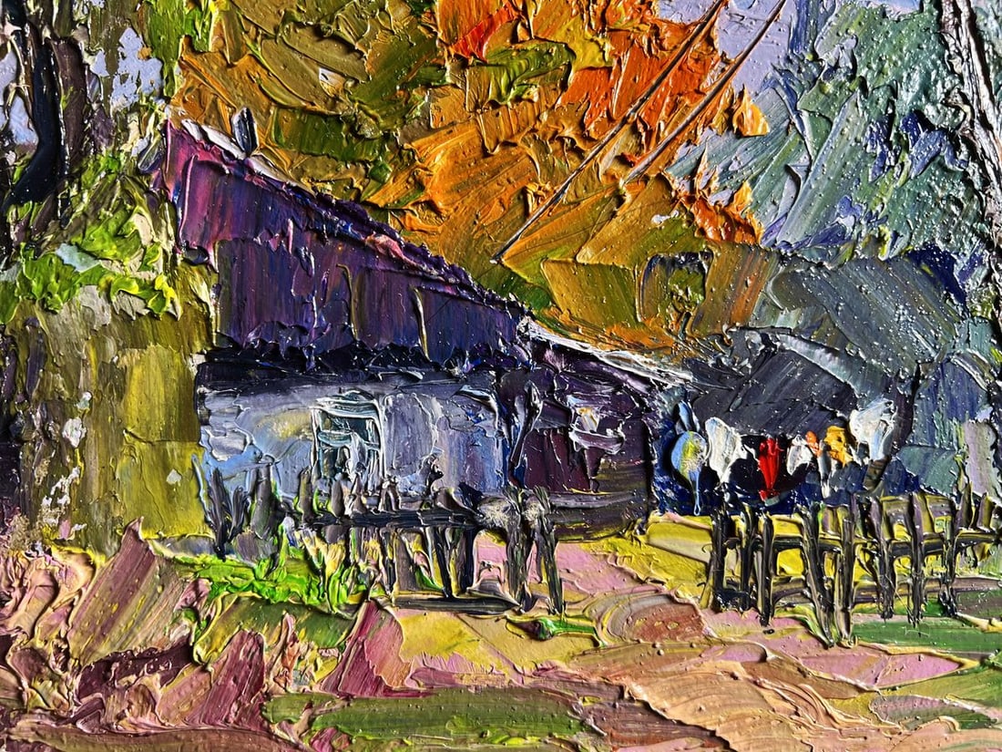 Oil painting September day Boris Serdyuk - 9