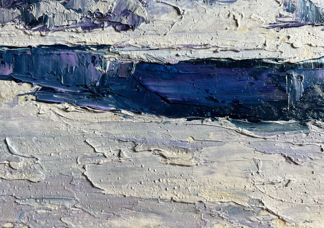 Oil painting Winter crystal Boris Serdyuk - 7