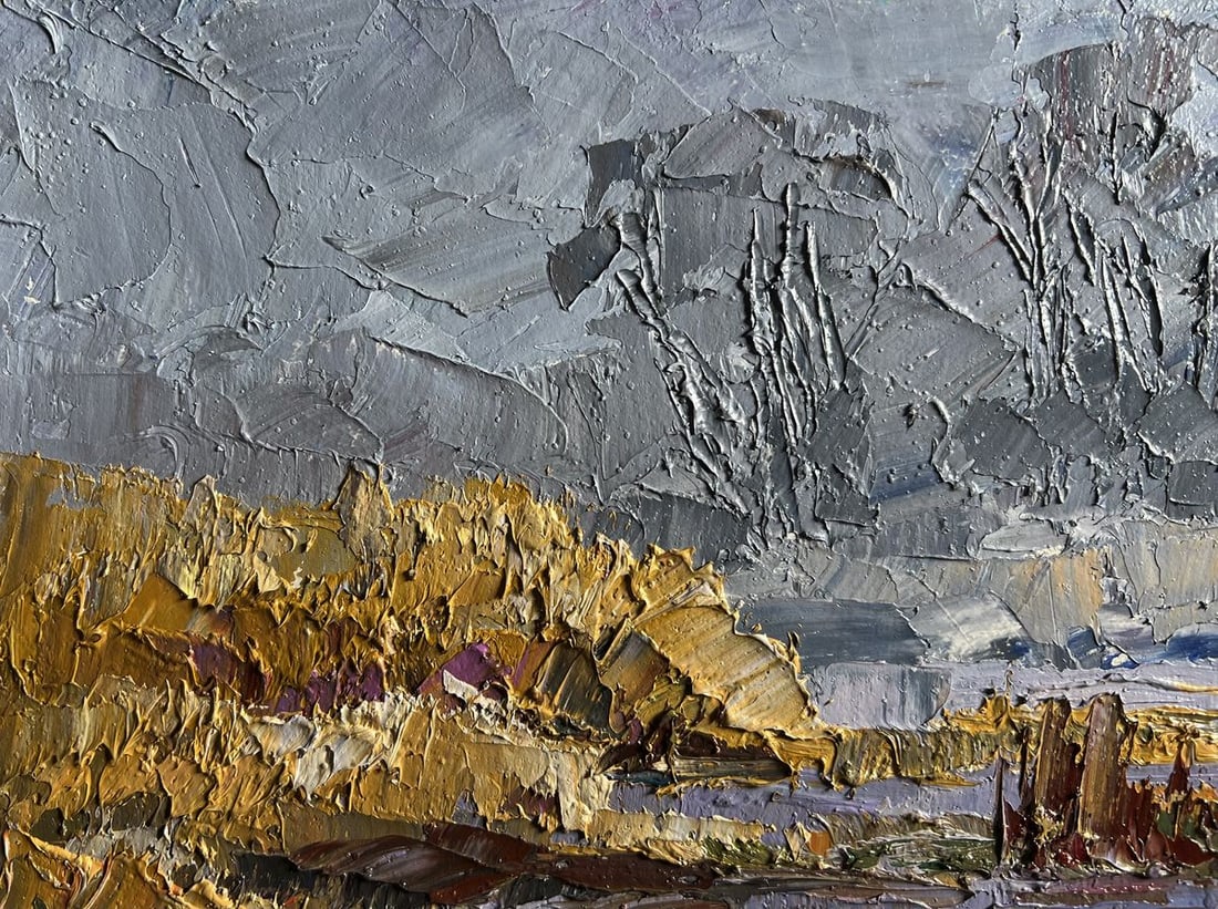 Oil painting Morning frosts Boris Serdyuk - 4