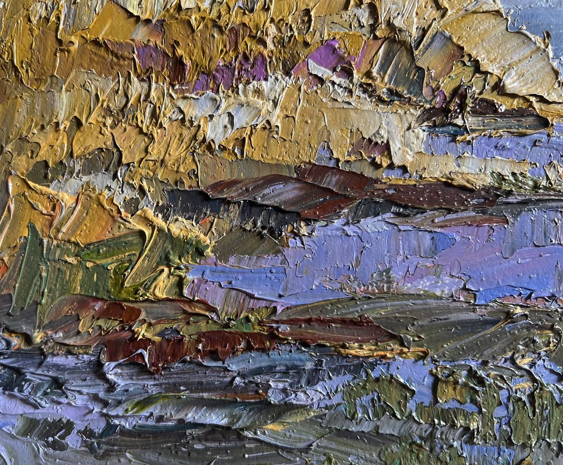 Oil painting Morning frosts Boris Serdyuk - 9