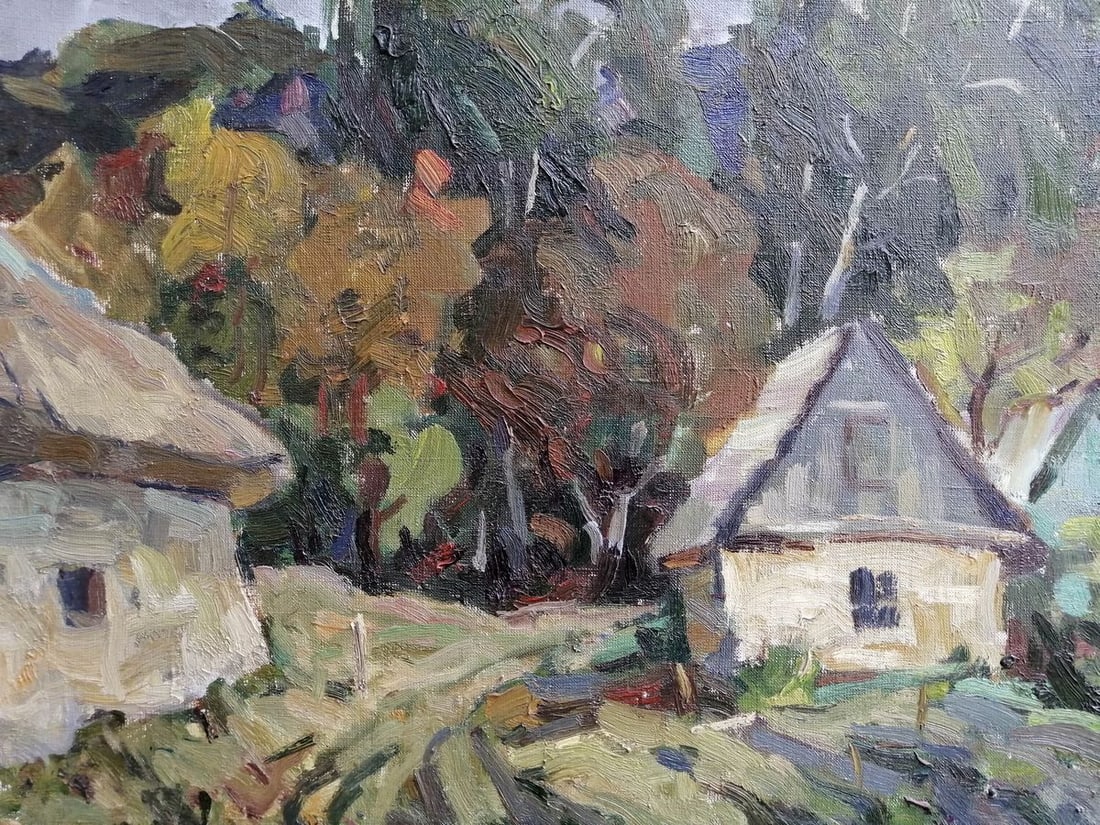 Oil painting Quiet evening Kalenyuk Alex - 2