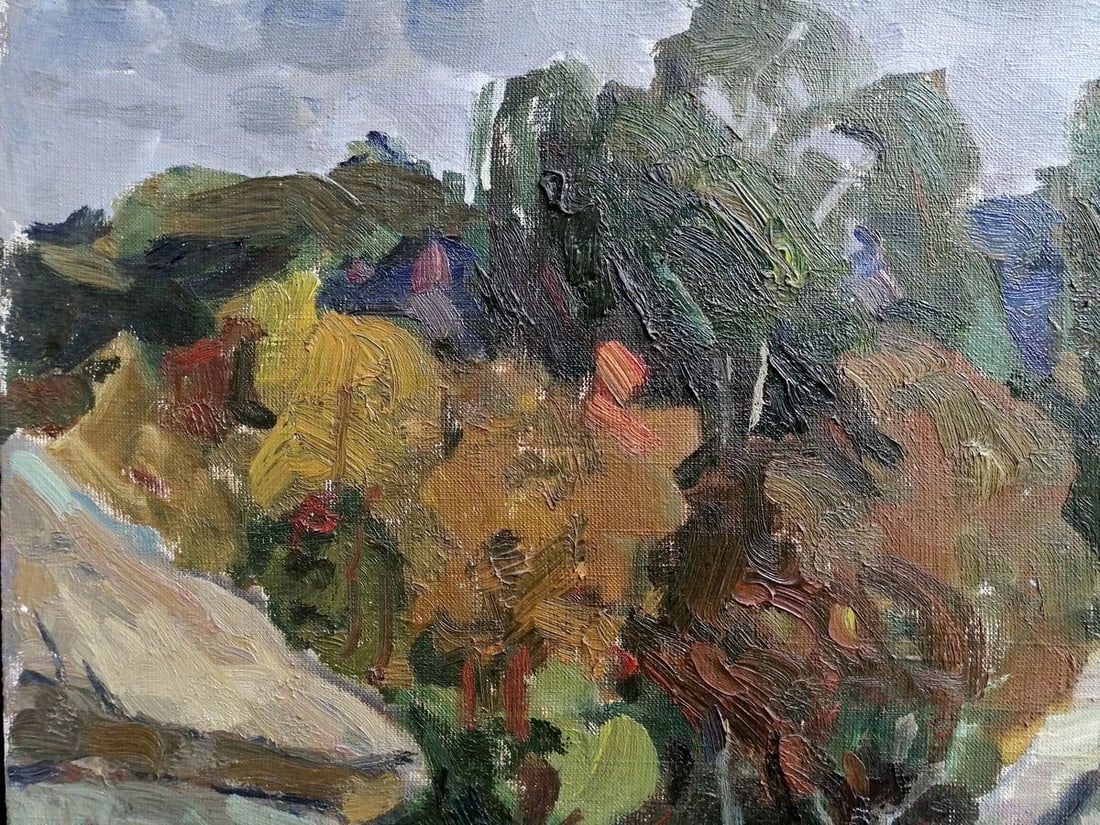 Oil painting Quiet evening Kalenyuk Alex - 4